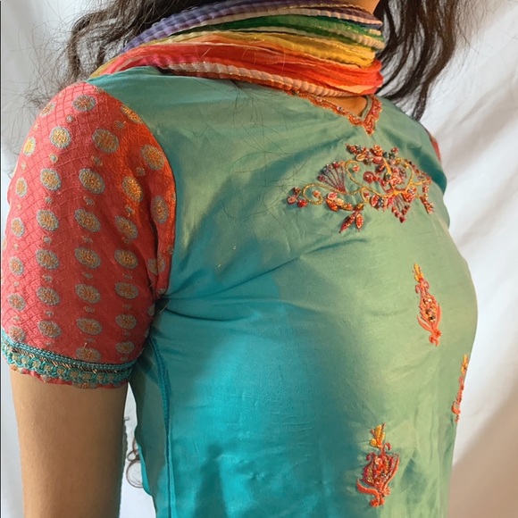 🌈 | Indian rainbow gharara - Picture 4 of 11